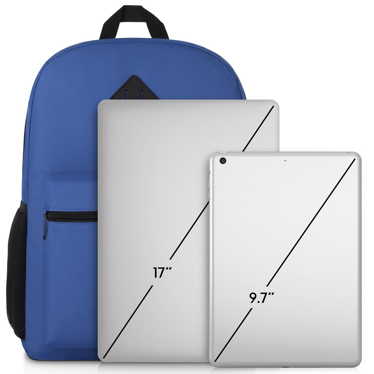 School Backpack Classic Bookbag Men Teen Boy USB Charging Port Laptop