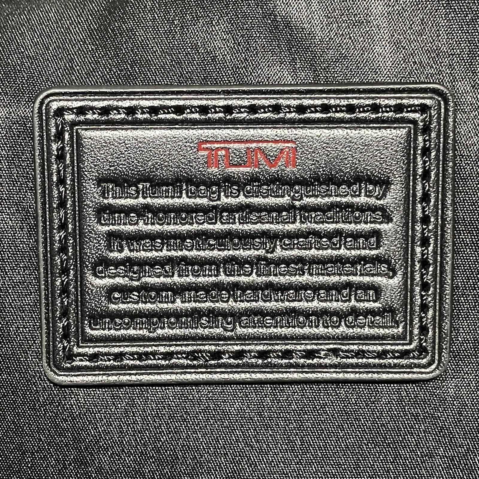 Tumi Compact Large Screen Laptop Brief Computer Bag Zippers Travel Hand Carry