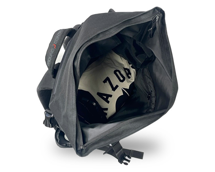 Ground Control Rolltop Backpack – Black