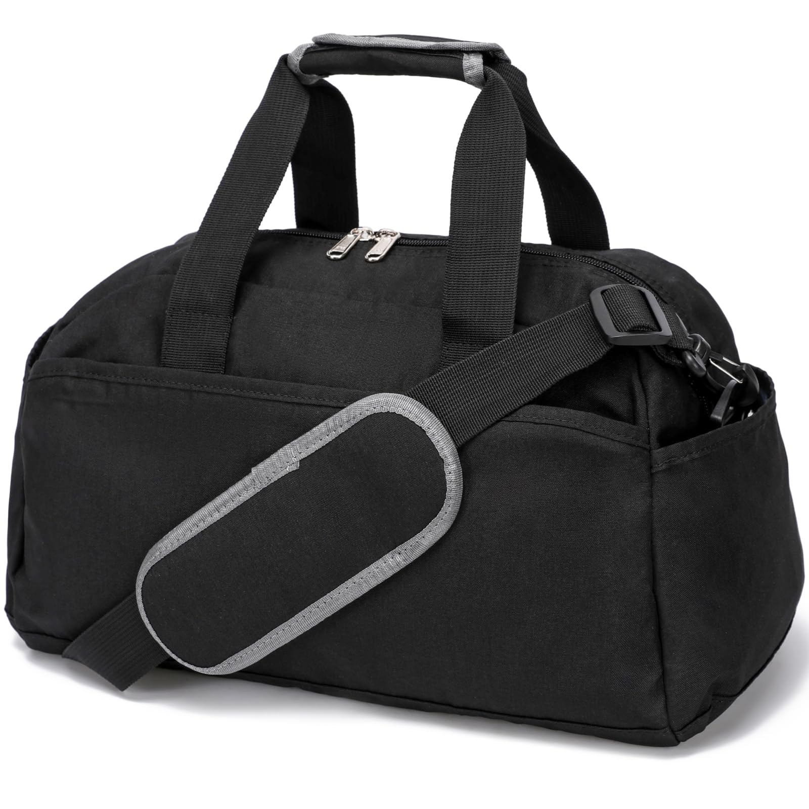 14 inch Small Gym Bag for Women & Men, Mini Duffel Bag for Travel Sports Ligh…