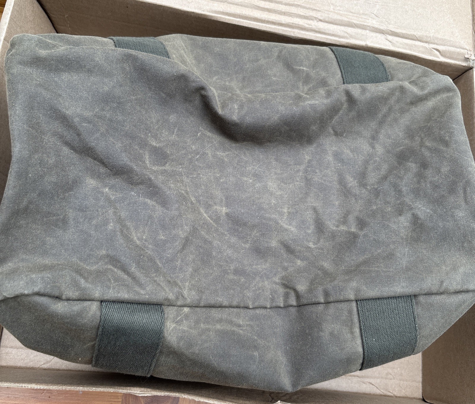 Filson Small Tin Cloth Duffle Bag Otter Green Excellent