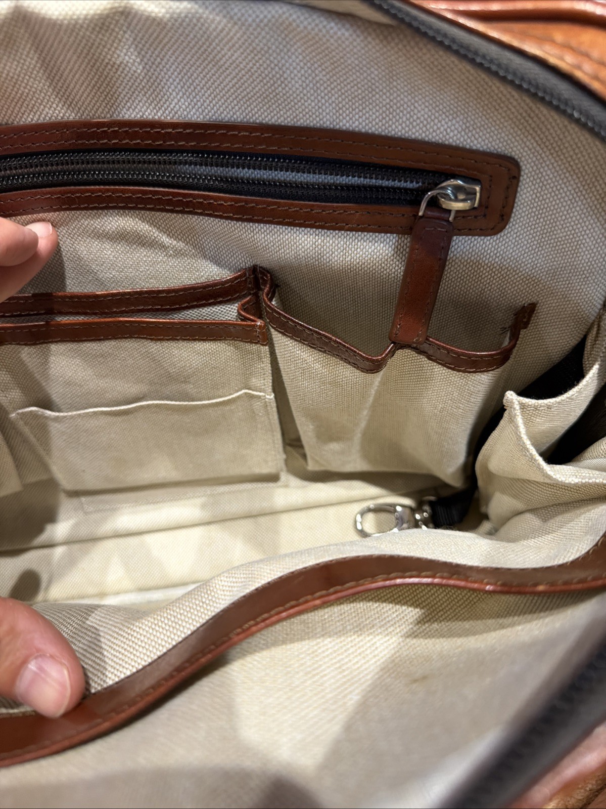 Bosca Brown Men’s Briefcase