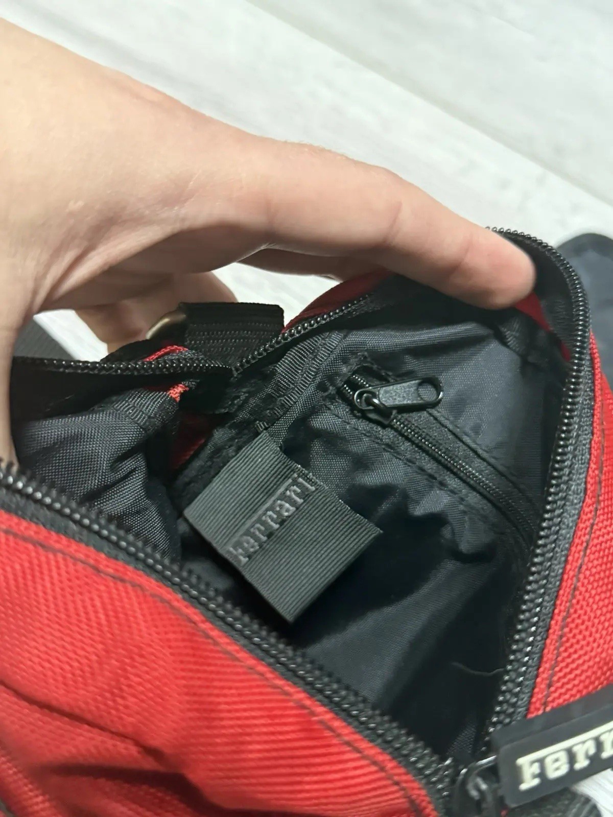 crossbody bag official Ferrari messenger