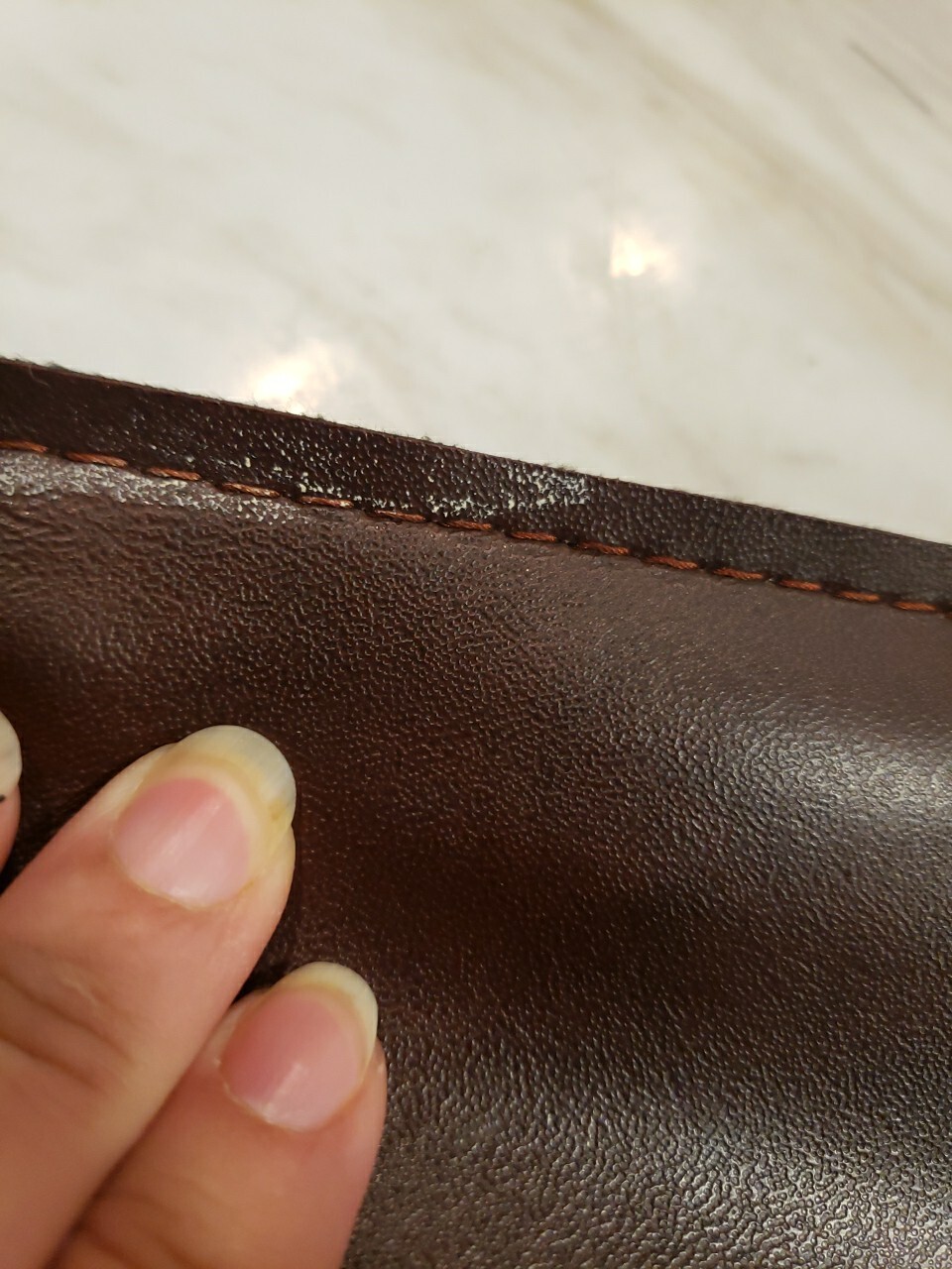Vintage MSA Leather Hinged Portfolio Brief Case Organizer