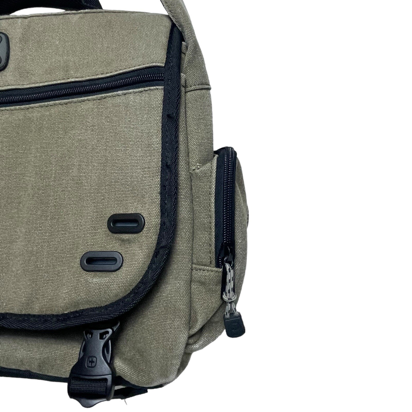 SwissGear Wenger Zinc Adjustable Messenger Bag with Padded Laptop Compartment
