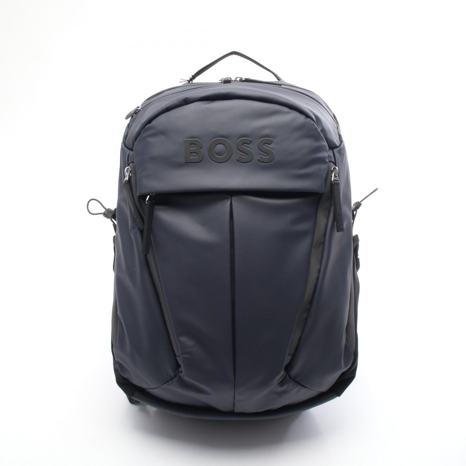 HUGO BOSS Rucksack Backpack zip bag 50548067402 polyester Navy Black NEW mens