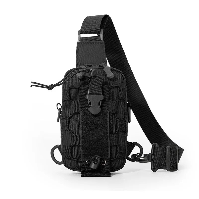 Multifunctional Tactical Chest Bag Men’s Outdoor Water Bottle Waist Bag Phone Cr