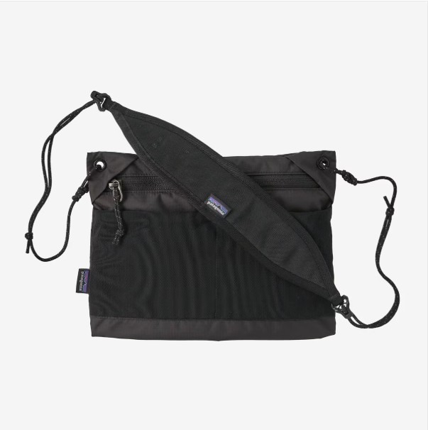 Patagonia Terravia Sacoche Bag 2026 SS New Authentic Free Shipping Black
