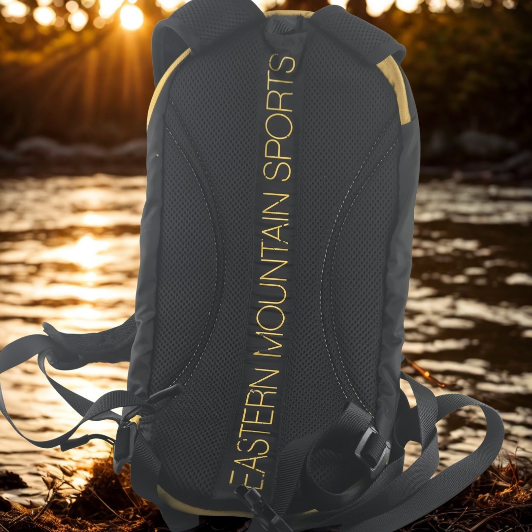 Eastern Mountain Sports Vintage Squito Bag Black & Yellow