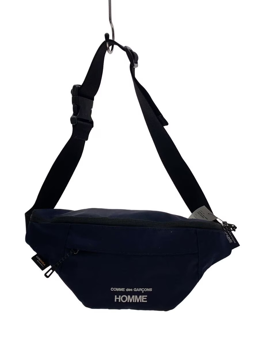 COMME des GARCONS HOMME Waist Bag, Polyester, Navy, HO-K291