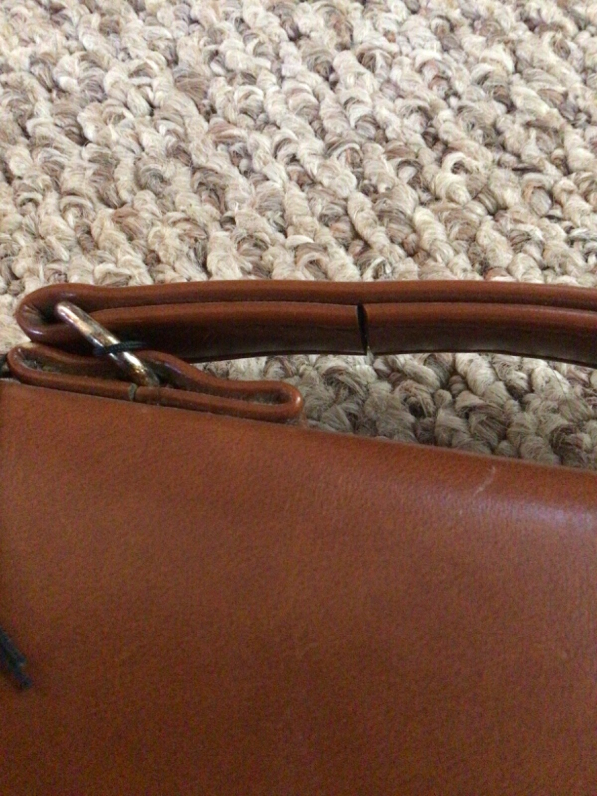 Vintage HIT Prestige Collection Lockable Leather Attache Bag 16″ W x 11″ Tall