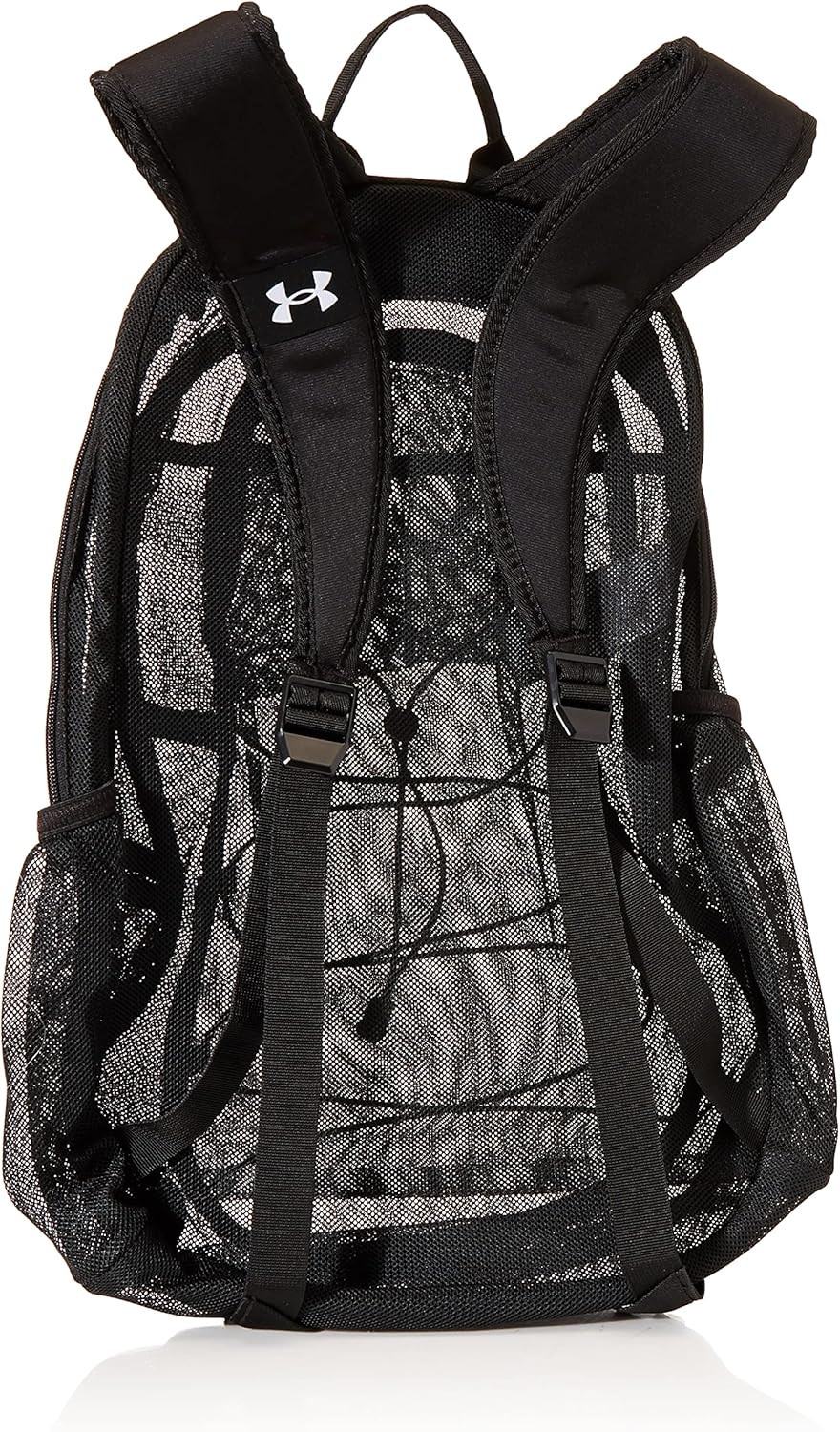 Adult Hustle Mesh Backpack , (001) Black / / White , One Size Fits Most