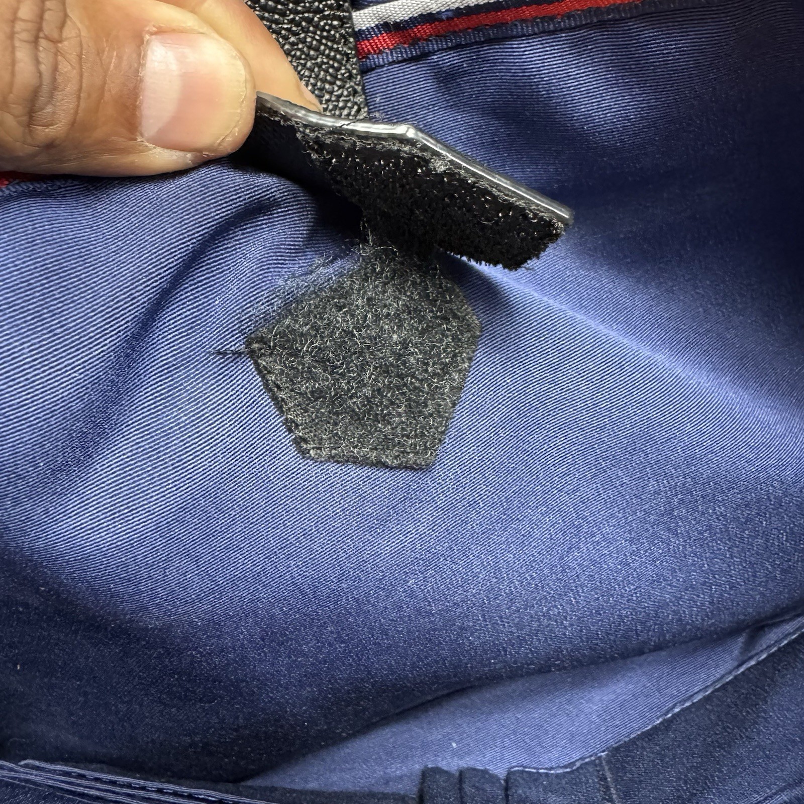 American Airlines x Cole Haan Brief Bag Black Pebbled Leather Laptop Case-READ