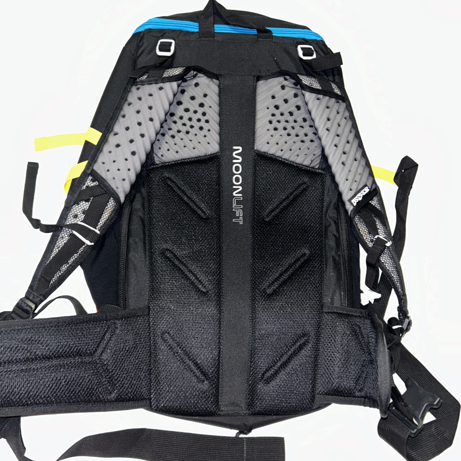 JanSport Tahoma 40 Black Backpack – See Description 4 Specs- Repair Patches Incl