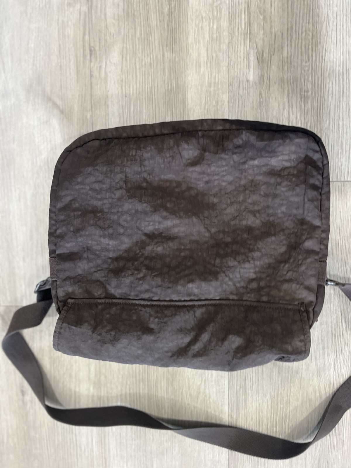 Kipling Crossbody Messenger Chocolate Brown Retro Bag Big Size