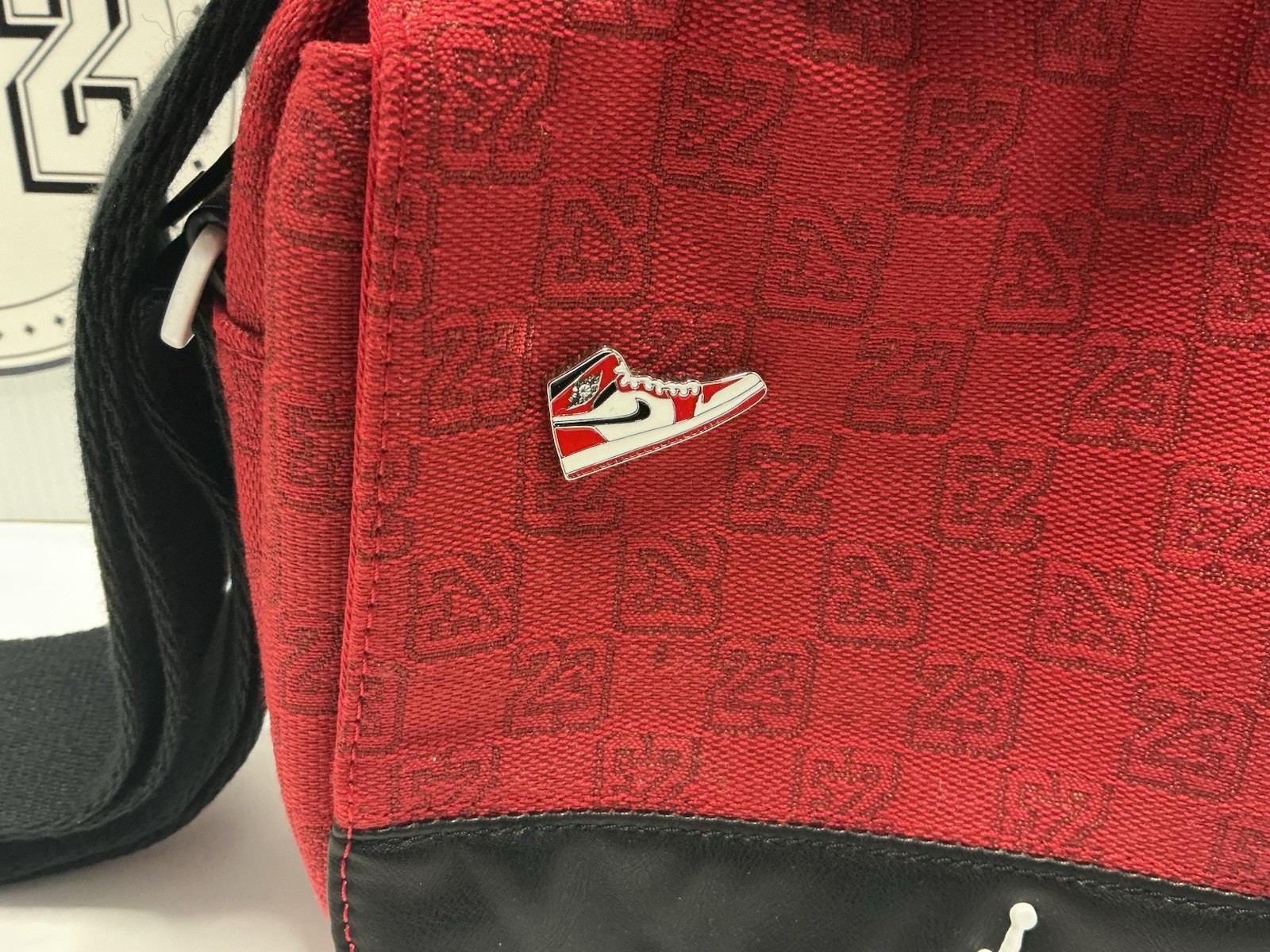 $55 Nike Air Jordan Monogram Logo Sling Mini Messenger 3.6L Luxury Travel Bag