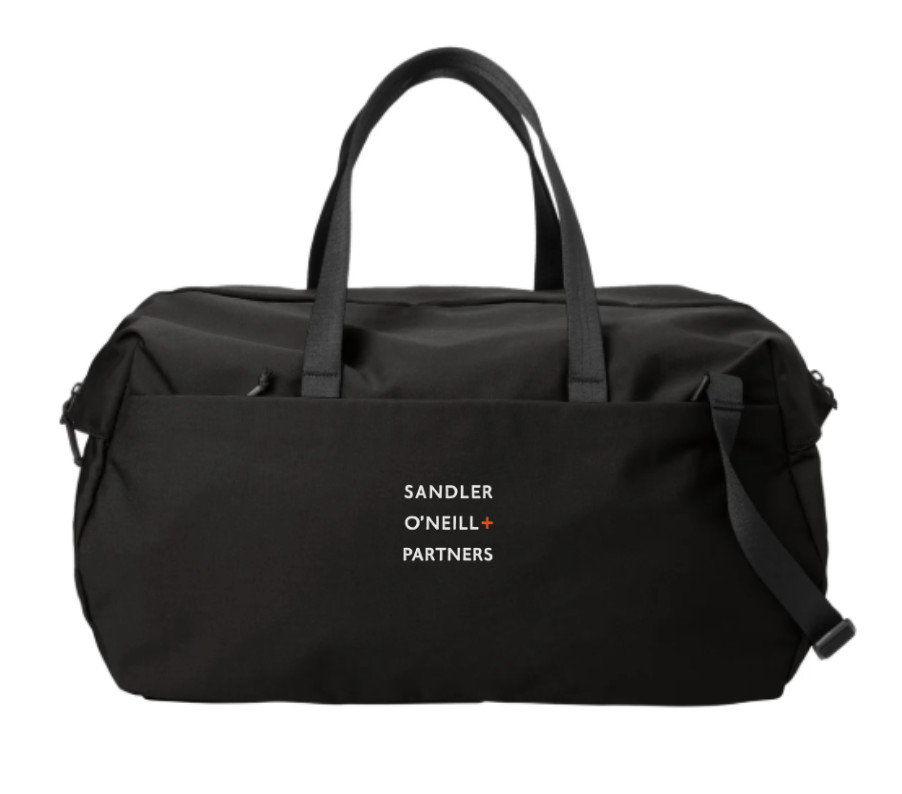 NWT 100% Authentic Sandler O’Neill Investment Bank Boutique Banker Duffle Bag
