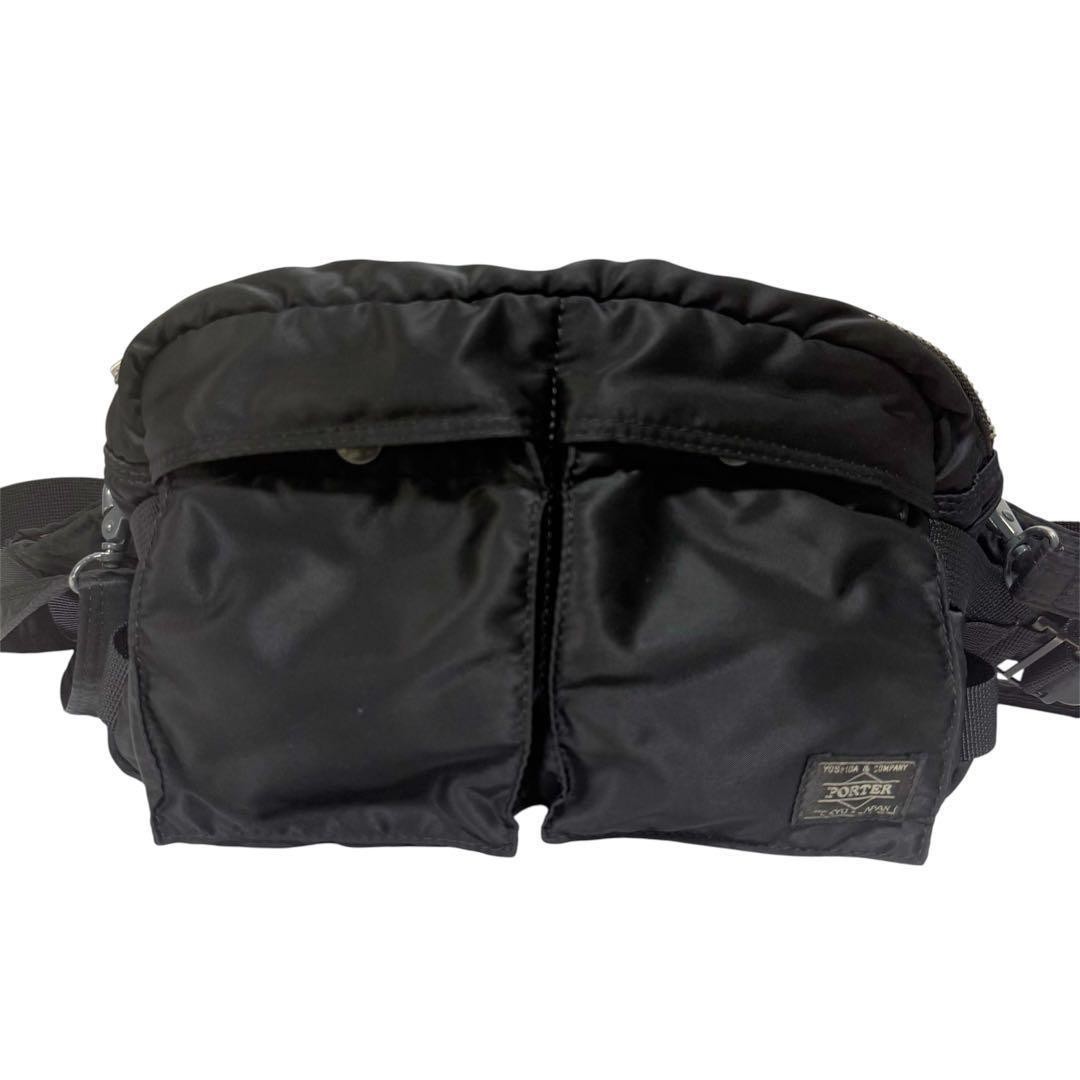 Yoshida Kaban Porter TANKER 3WAY Bag Black Men’s Nylon Crossbody Shoulder