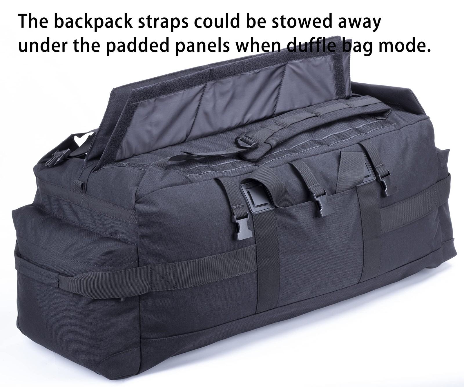 Large Military Duffle Bag Backpack Tactical Field Gear Equipment Duffel Bag Army