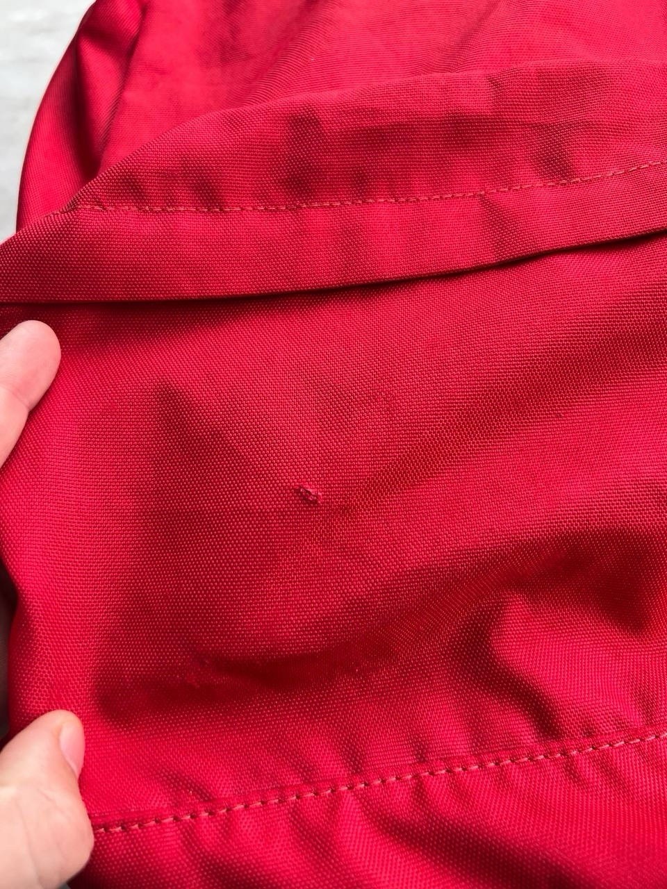 Vintage 90s Stussy Backpack Red Double Logo Stussy Streetwear Y2K Skateboarding