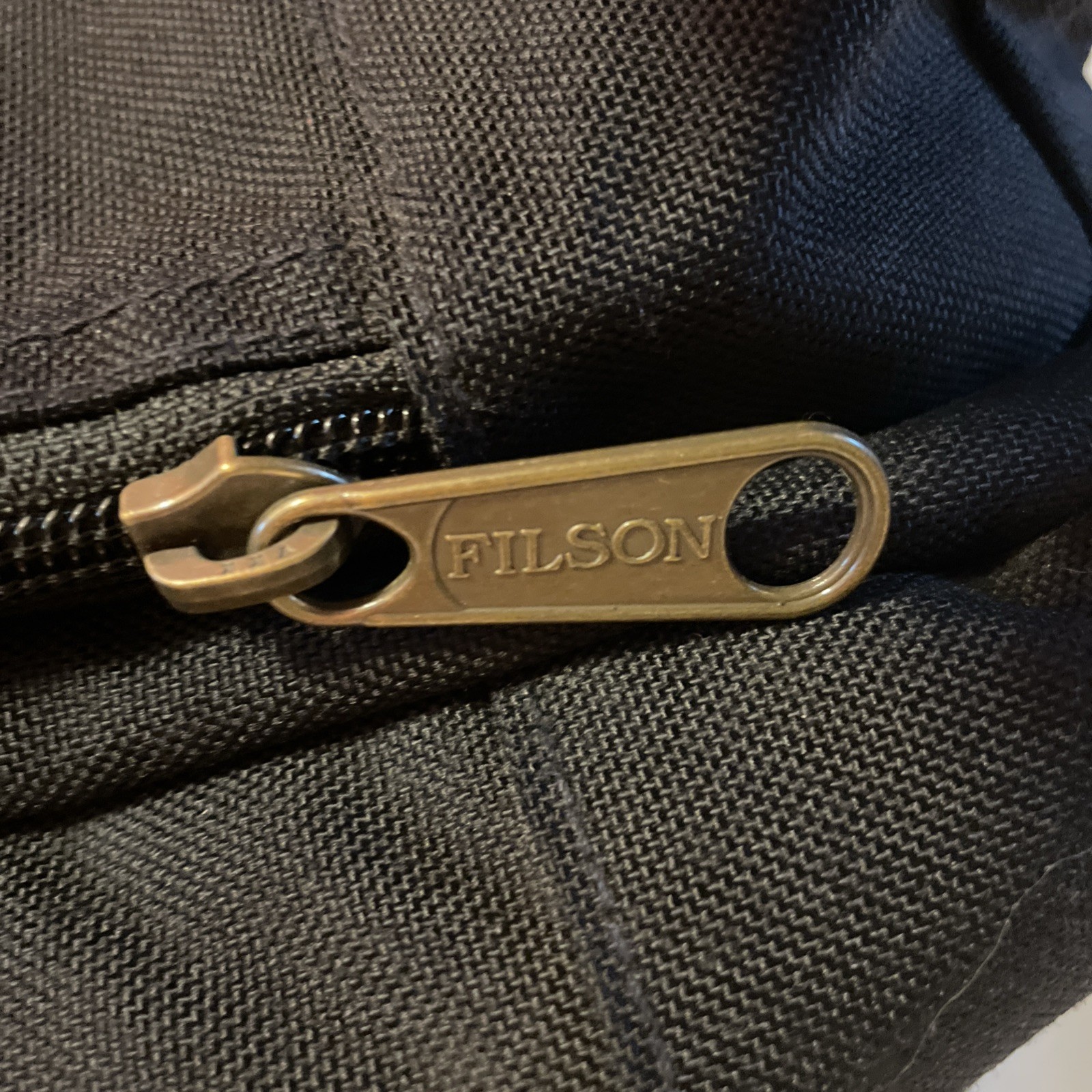 Filson Dryden Backpack Navy Blue Black Laptop Bag 1000D Ballistic Nylon 25.5 L