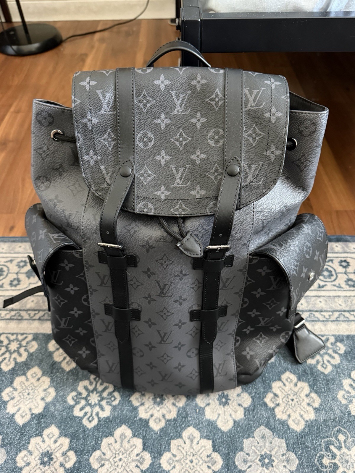 Black Backpack, Louis Vuitton