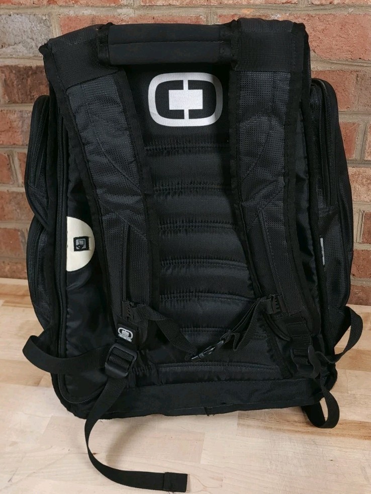 Ogio Metro Hendrick Honda Ballistic Nylon Backpack Laptop Black Travel Bag