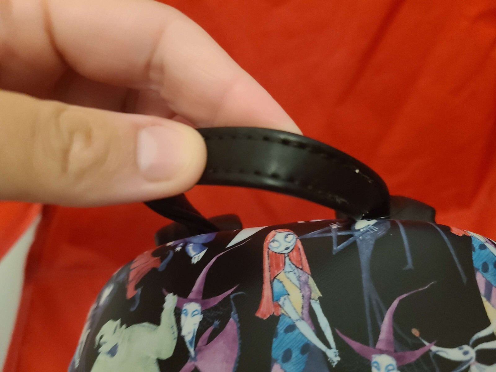 Nightmare Before Christmas Allover Watercolor Character Print Mini Backpack NWT