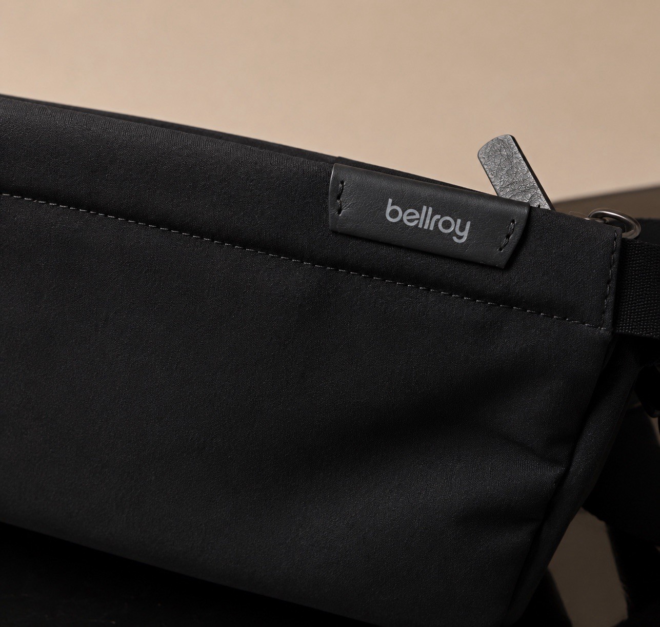 Bellroy Classic Sling Black Crossbody Belt Bag EDC Travel Adjustable Strap