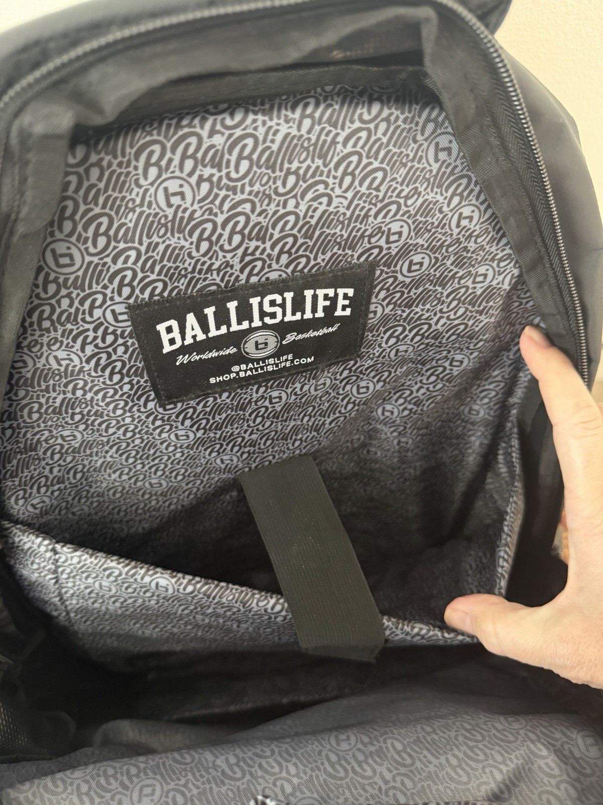 Sold Out~Ball Is Life Prime Basketball Backpack W/Pocket For Ball or Shoes Rare