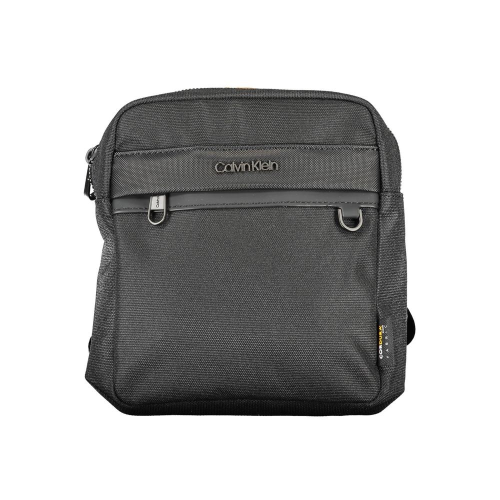 Calvin Klein Nero Polyester Men Shoulder Bag 100% Authentic – CA-16829