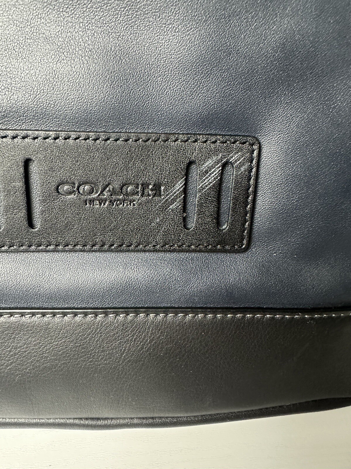 NWT Coach Ranger Pack Backpack Signature Canvas Pieced Patchwork Large $650