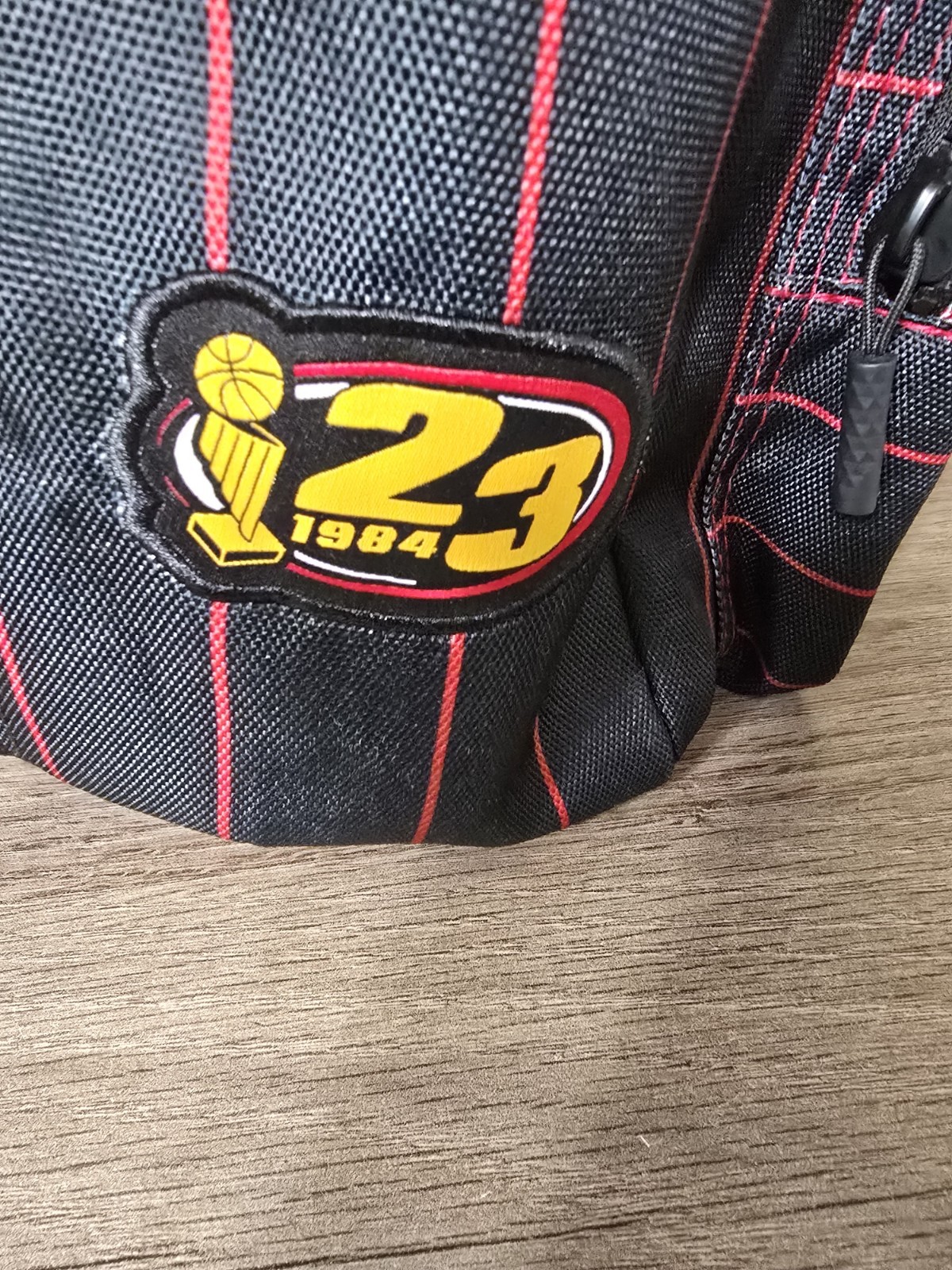 $85…Jordan Play Off Game “Bred’ size M Back Pack/Flightcore Gym Sack Lot