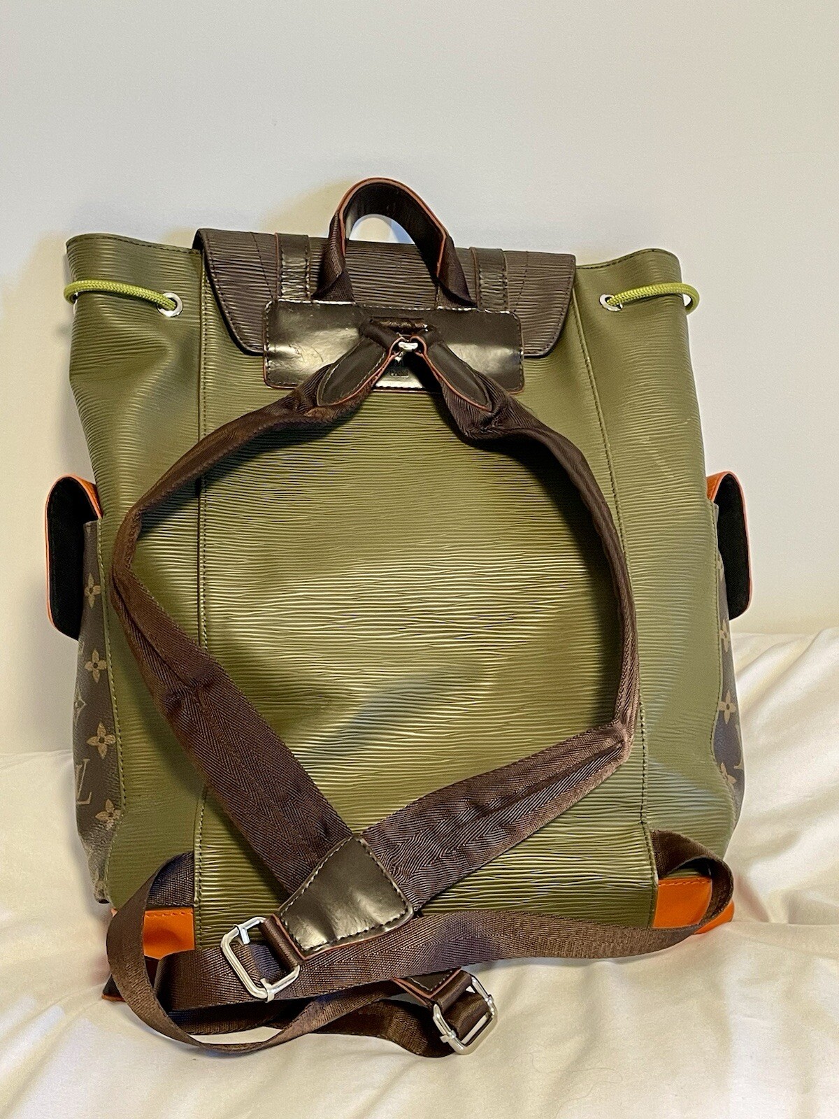 Superb Leather Back Pack Christopher MM