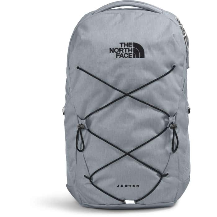 The North Face Jester Backpack – Mid Grey Dark Heather/TNF Black