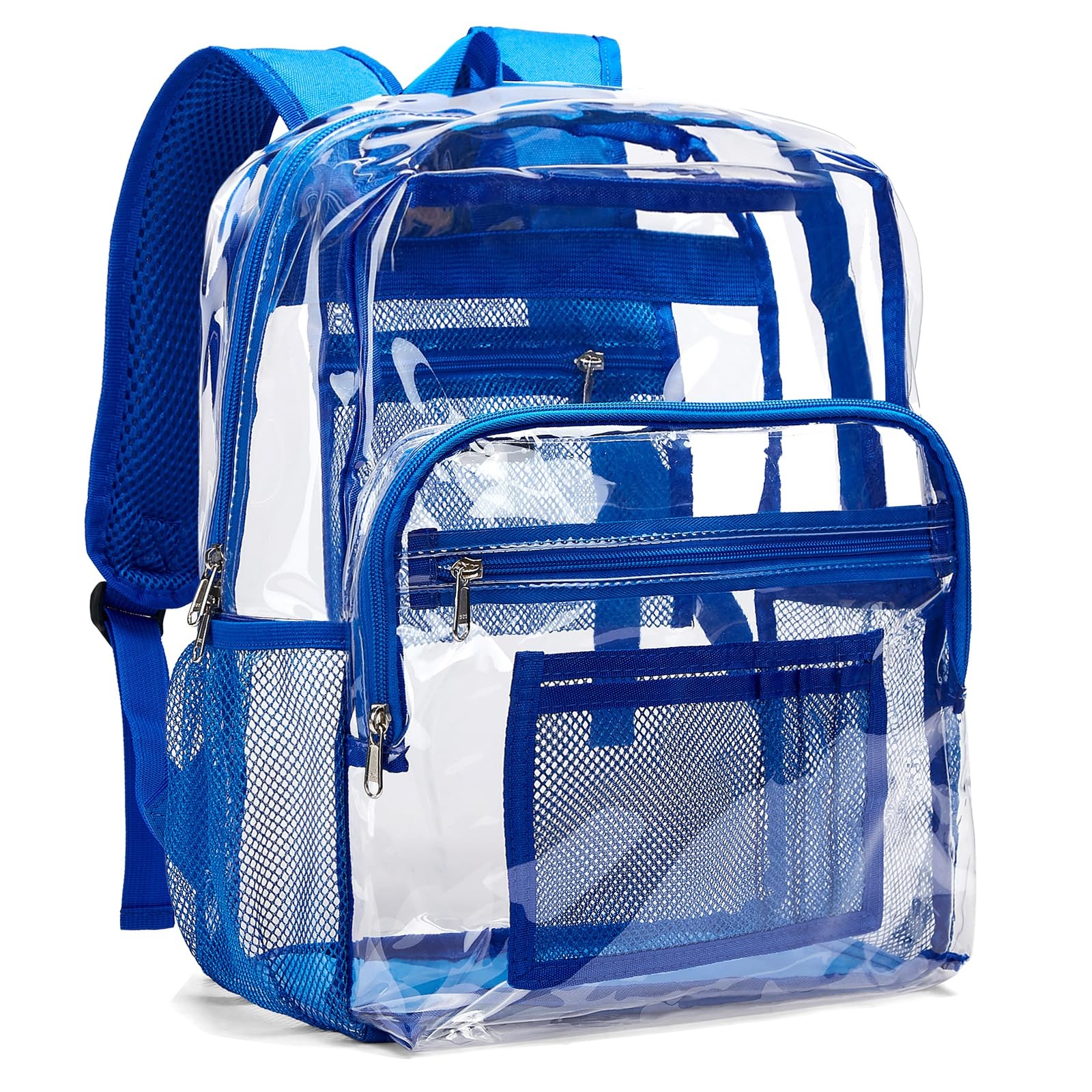 Vorspack Clear Backpack Heavy Duty – Clear Bookbag Large See Through Backpack…