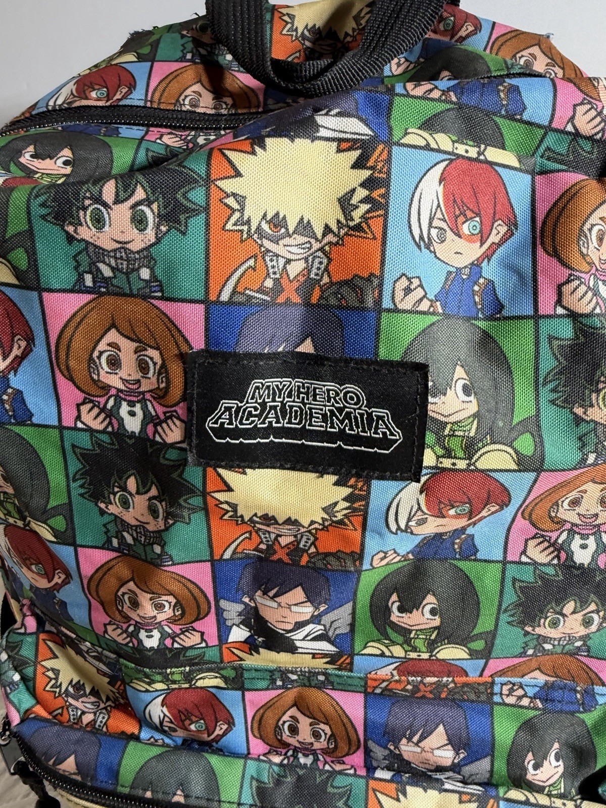 Funimation My Hero Academia All-Over Print Character Laptop Backpack