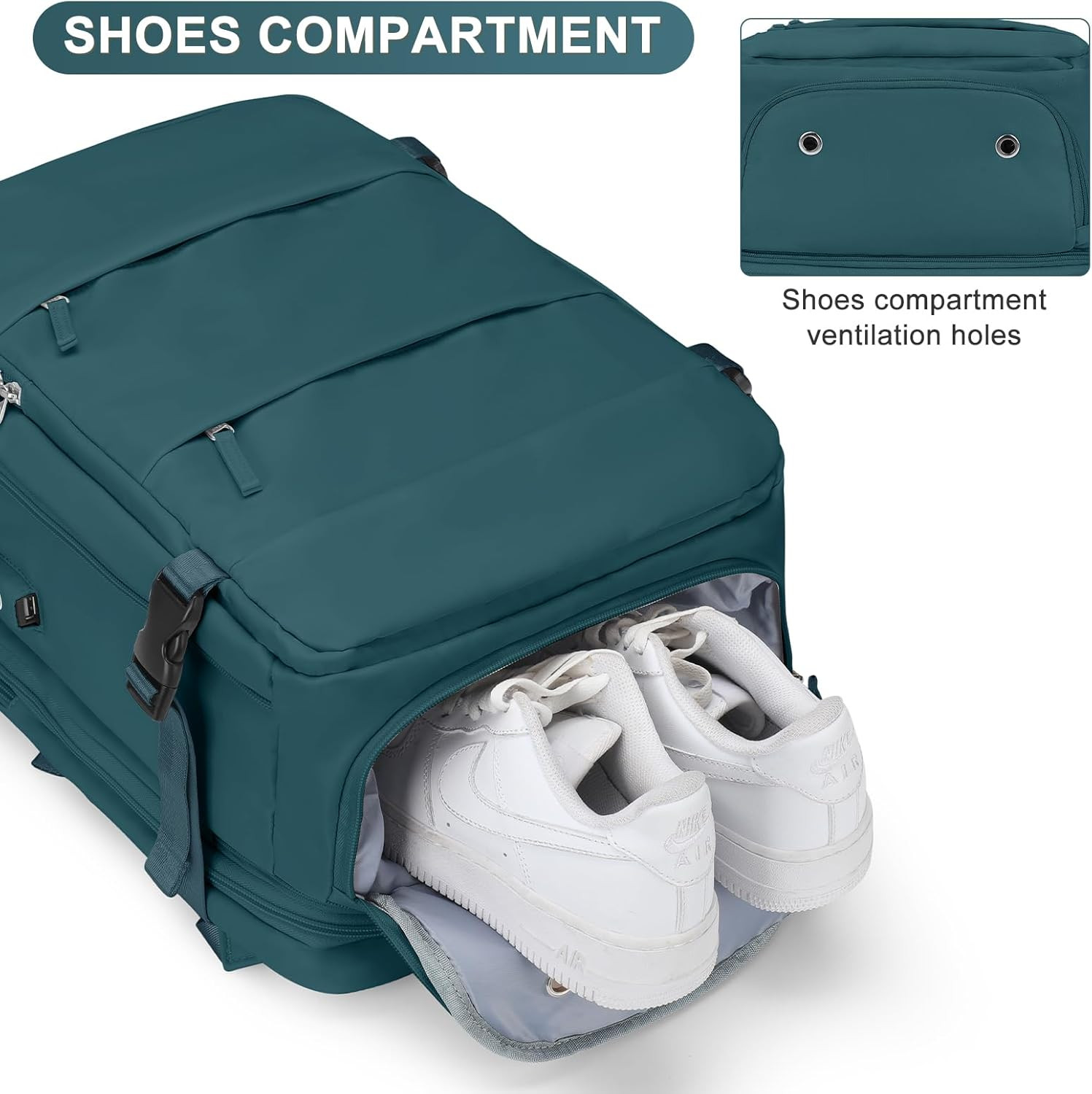 Extra Large Backpack for Traveling on Airplane Carry on Backpack Flight Approved