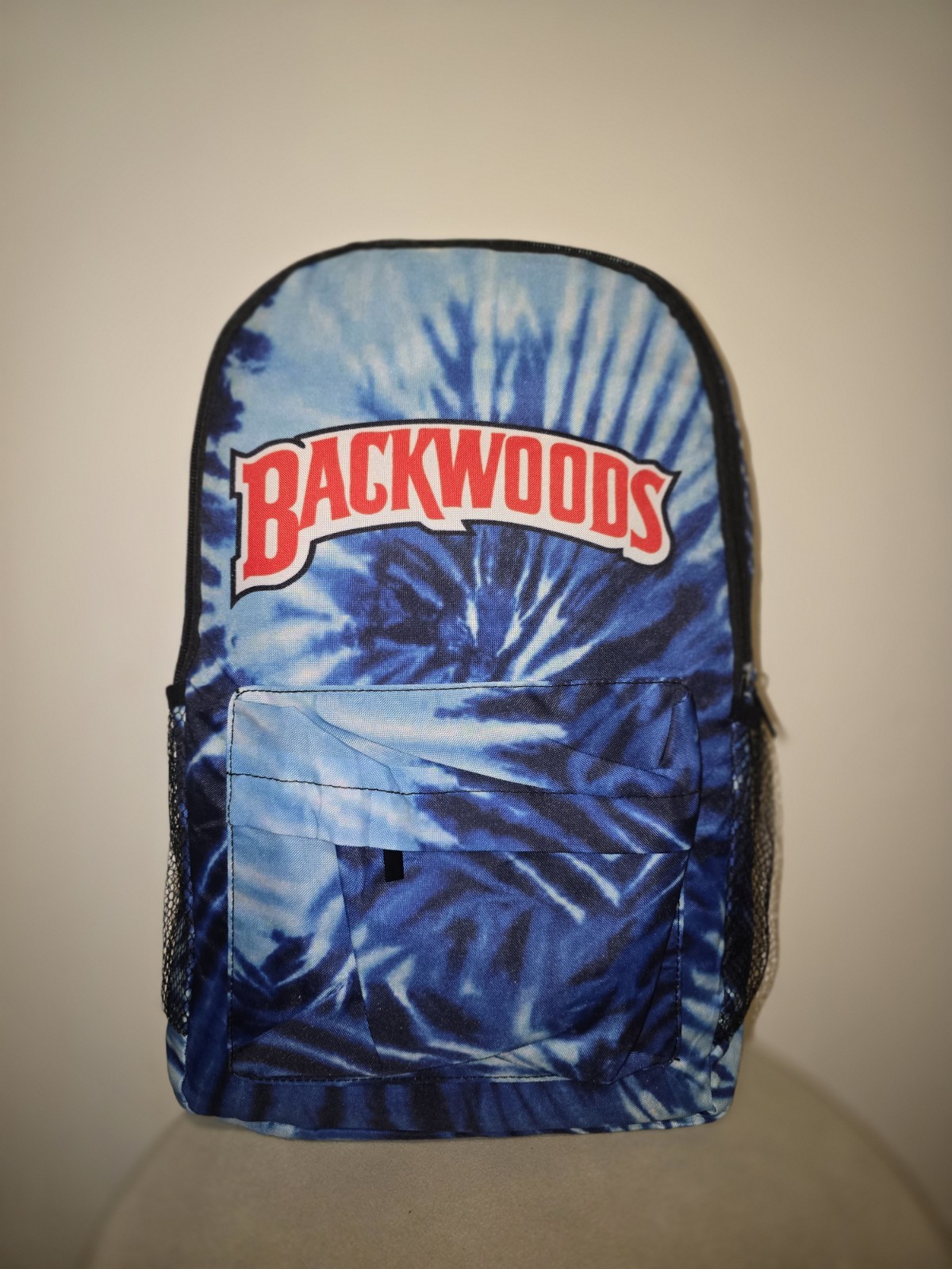 Backwoods Blue Tie-Dye Backpack 420 Smokers Bag