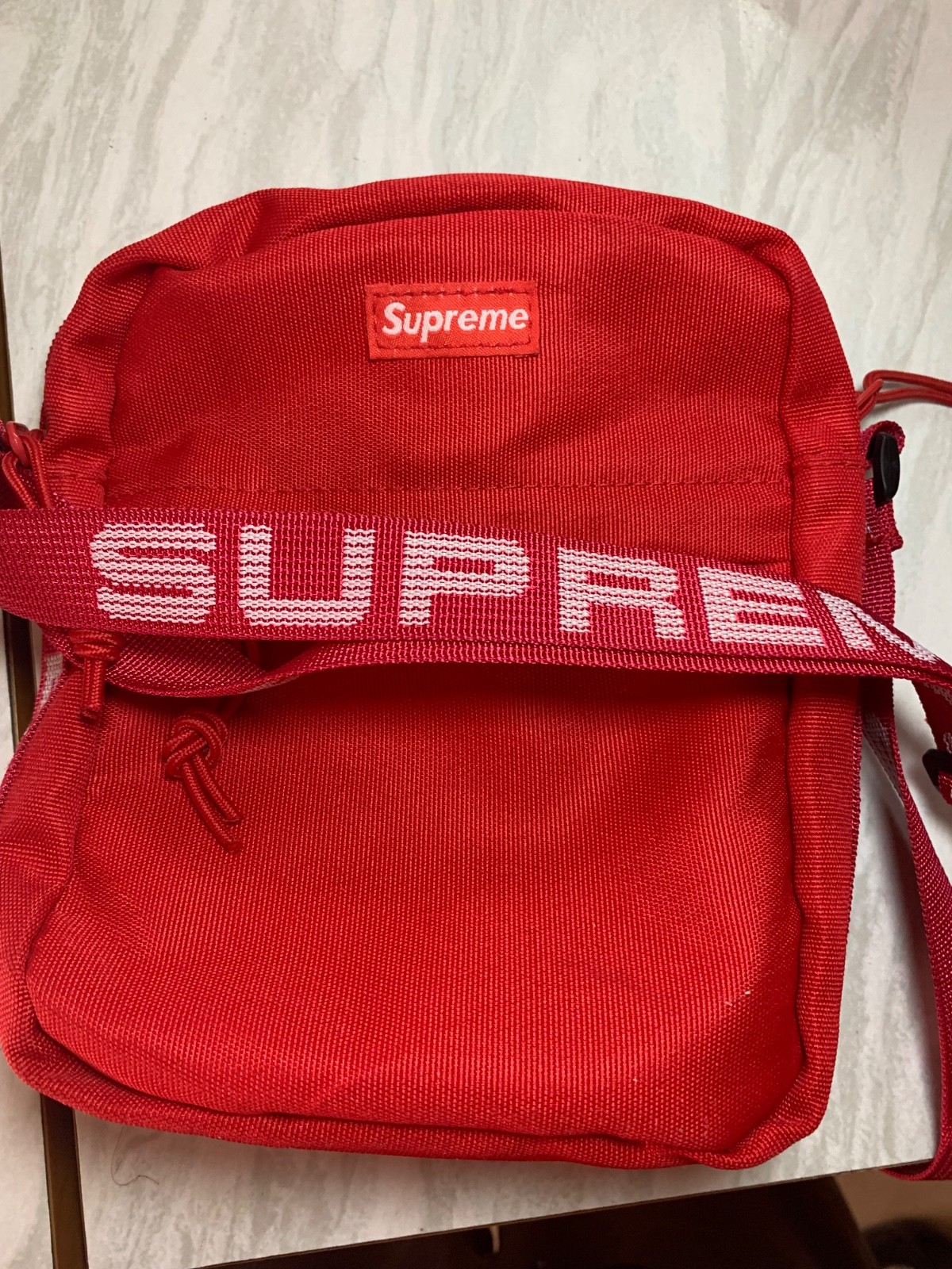 Supreme Shoulder bag red