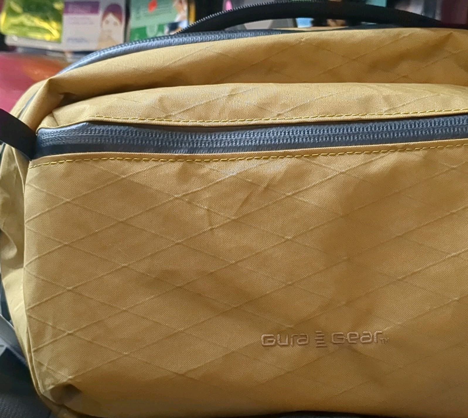 Able Carry Tan Backpack, Zip Closure, Shoulder Strap, Solid Unisex Adults