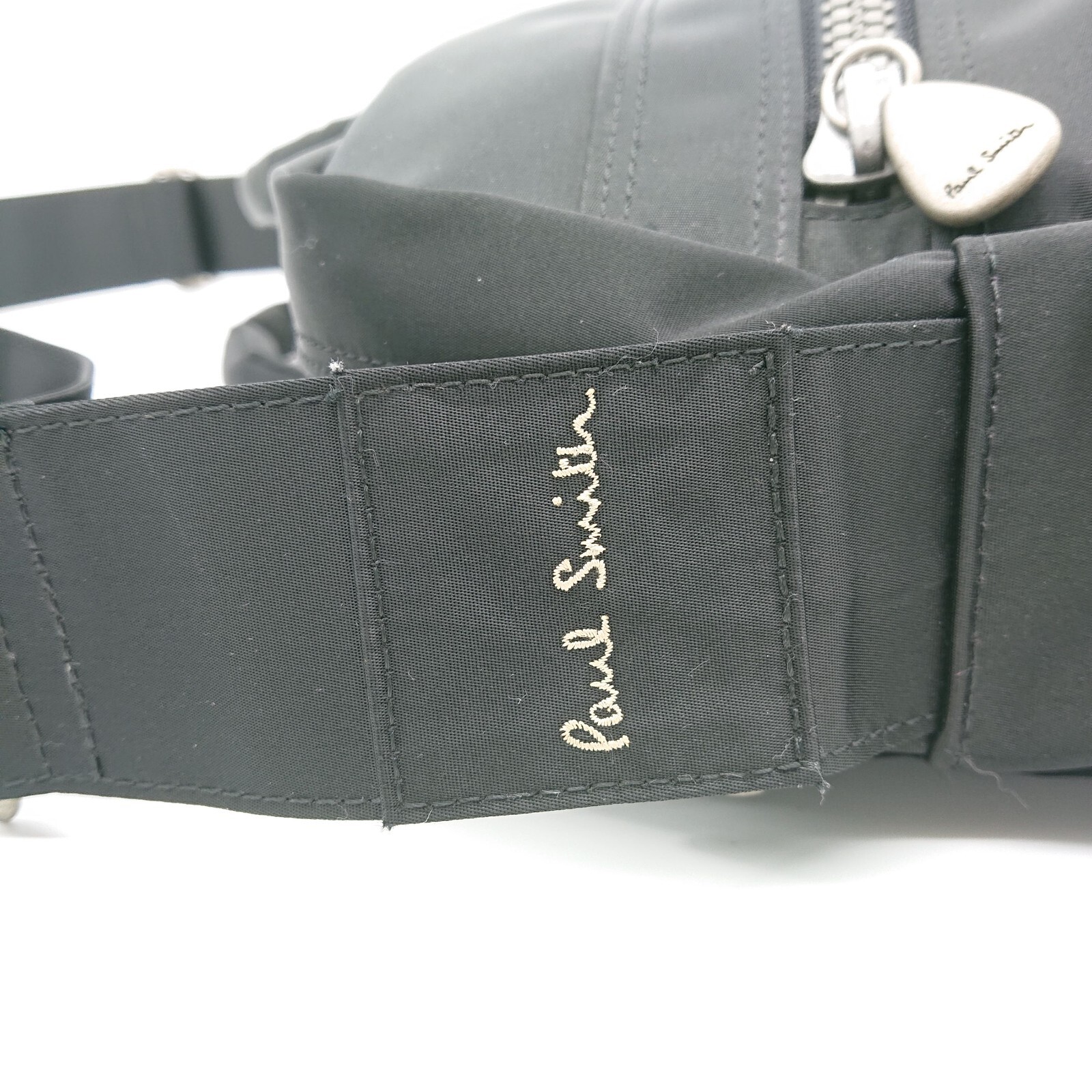 Paul Smith 2way Shoulder Bag Brief Case Nylon Black Lightweight