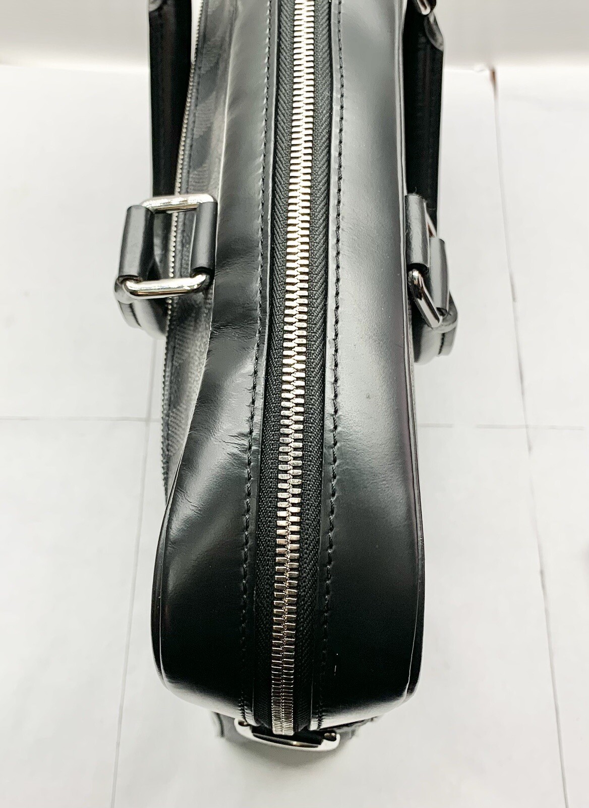 Louis Vuitton Damier Graphite Porte Documents Business PM Black Bag