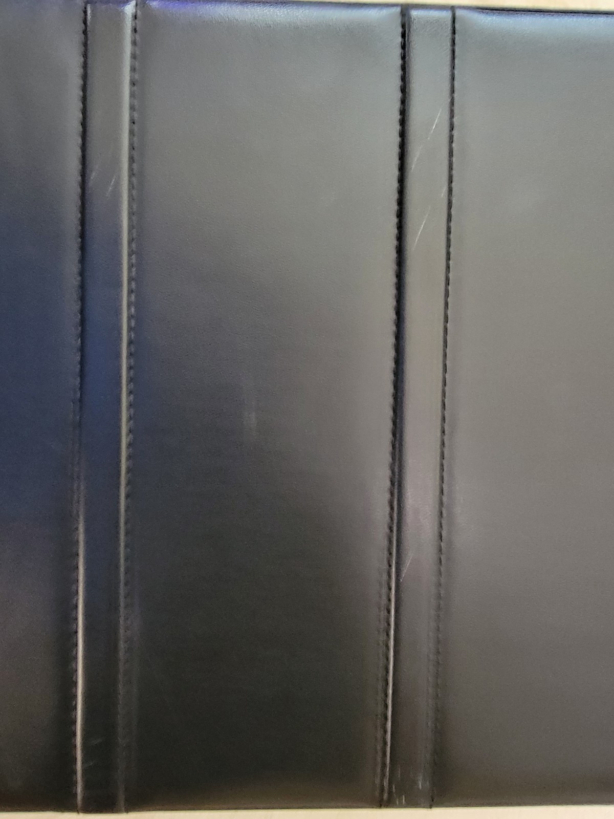 Black Briefcase with Double Locking Feature Slight Damage See Photos