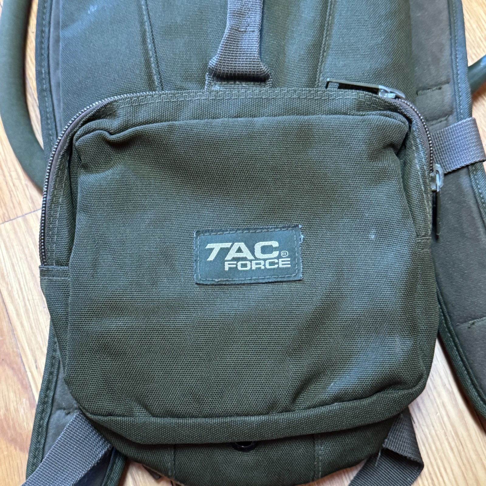 TAC Force 2.5L Tactical Hydration Pack OD Green Military Water Bladder Backpack