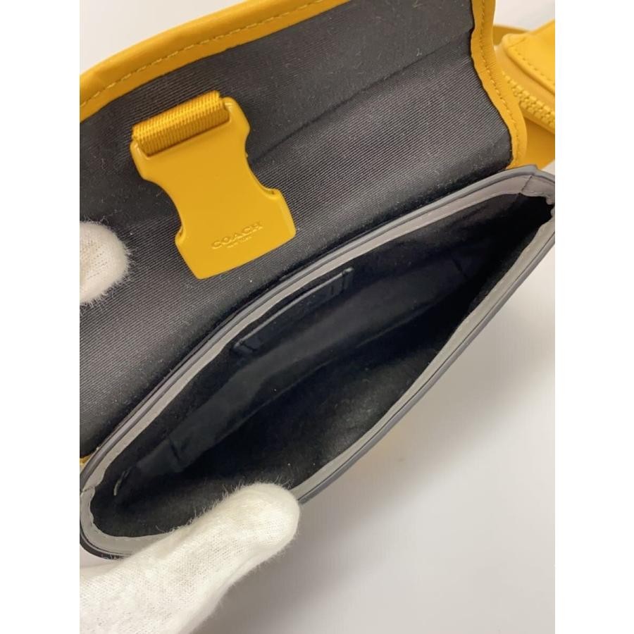 Coach Waist Bag Yellow C5603 Clear Photo