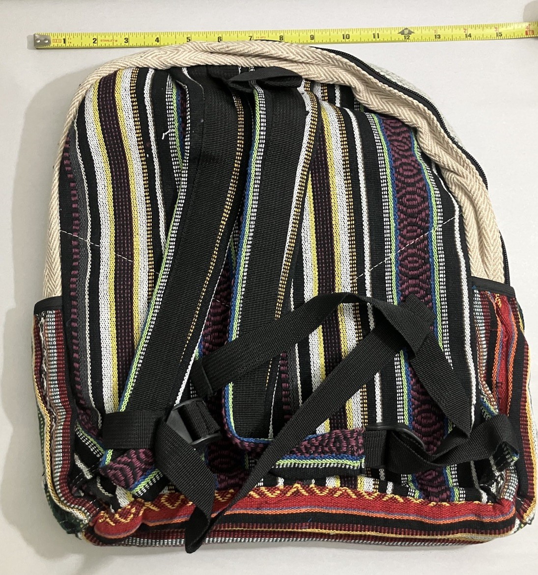 Large Hemp Freakmandu Backpack + Hemp Fanny Pack – Brand New – Made In Nepal