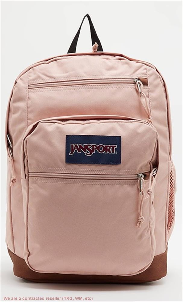 JanSport Cool Student 17.5″ Backpack – Pink: Laptop-Friendly Structured Bookbag