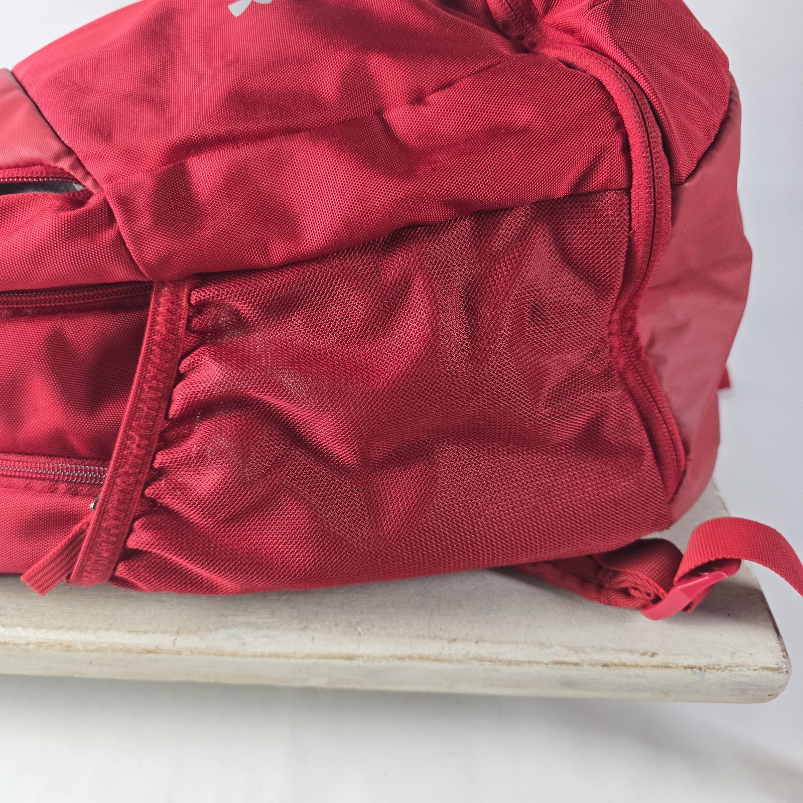 Under Armour Storm Hustle 4.0 Backpack BTS Travel Unisex Mens Red 26 L GUC