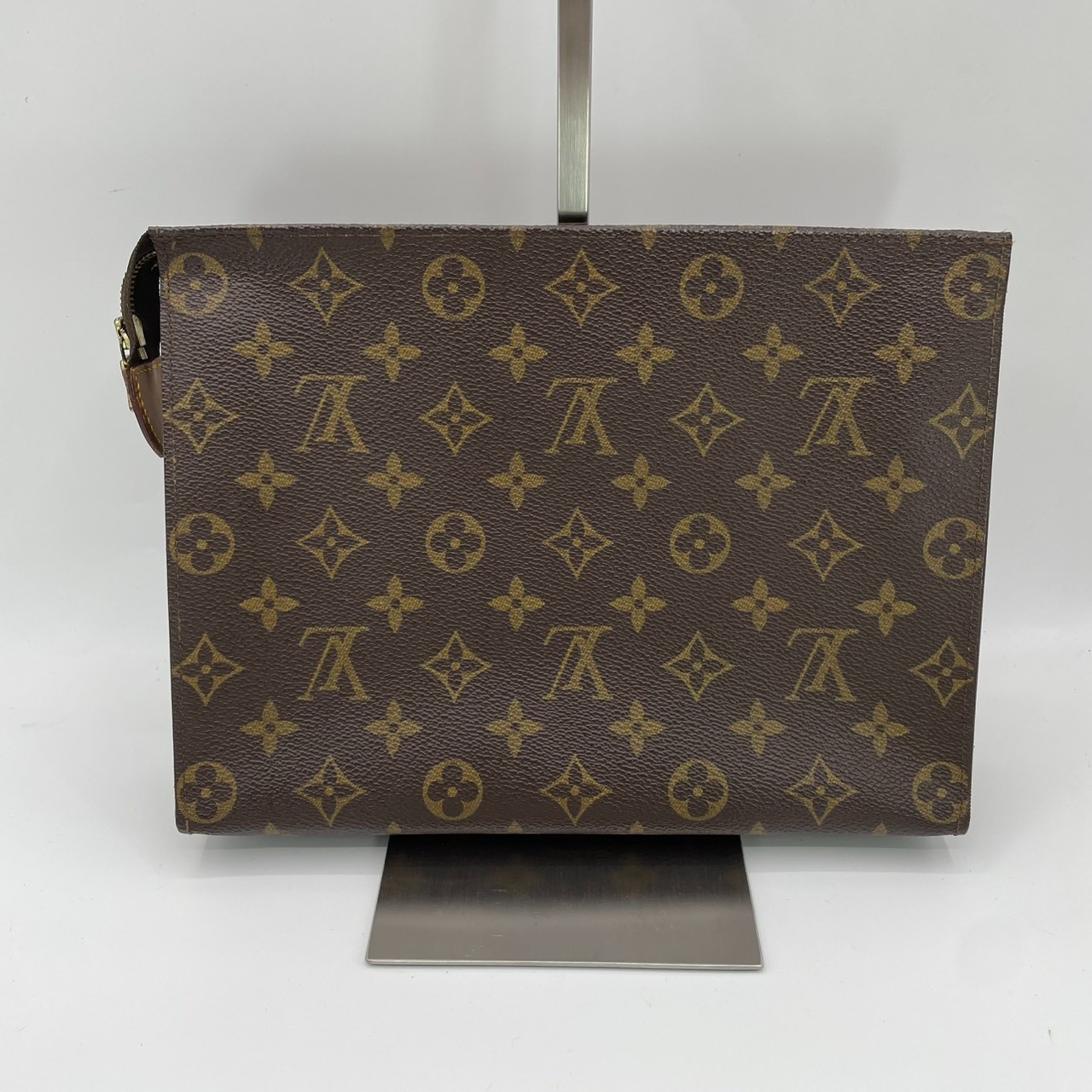 Auth Louis Vuitton Monogram Pochette Toilette 26 Clutch Bag M47542 （E153）